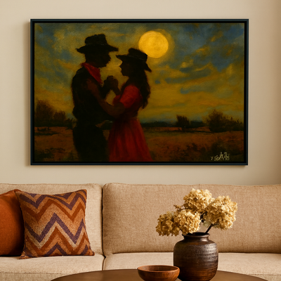 Moonlight two-step art print