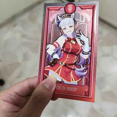 (set of 5) uma musume holo card