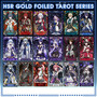 (Custom 12) Honkai Star Rail and Genshin Fanmade Gold Tarot Cards-4