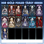 (Custom 12) Honkai Star Rail and Genshin Fanmade Gold Tarot Cards-1