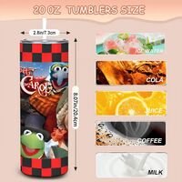 The Muppet Christmas Carol Tumbler Collection - Kermit Gonzo Miss Piggy and Gang - Thumbnail 3