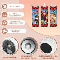The Muppet Christmas Carol Tumbler Collection - Kermit Gonzo Miss Piggy and Gang - Thumbnail 4
