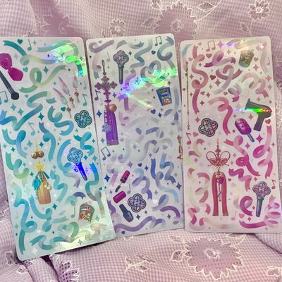 Huntrix deco sticker sheets 