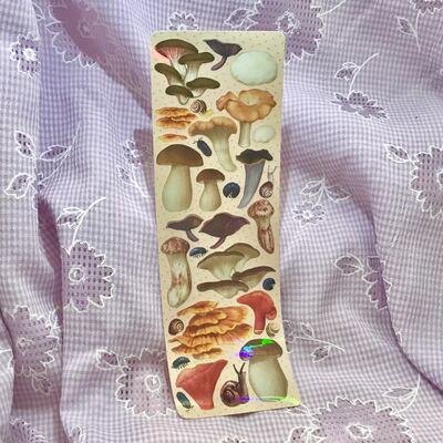 Mushroom sticker sheets 
