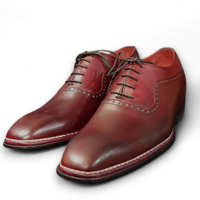 Crafted Leather Men’s Classic Norwegian Welted Oxford Lace up Dress Shoes - Thumbnail 1