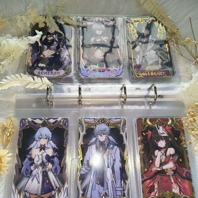 Tarot card folder