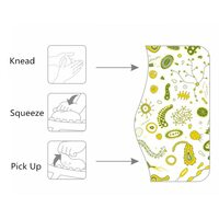 2pcs High-Tech Magic Dust Cleaning Gel – Super Clean Slimy Compound for Phone, Laptop, PC & Keyboard | Reusable Cleaning Tool - Thumbnail 4