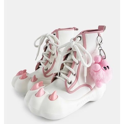 Y2k cat claw boots