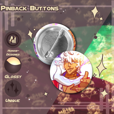 Asra alnazar | pinback buttons - Thumbnail 2