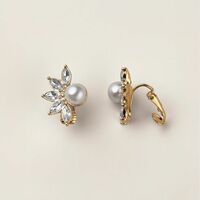 Ivy Pearl Clip-on Earrings - Thumbnail 1