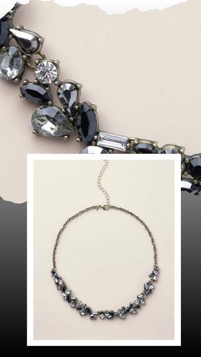 Simply Noir Statement Necklace