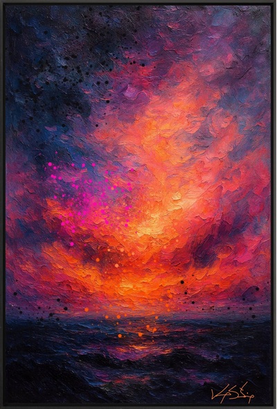 Vibrant Ocean Sunset