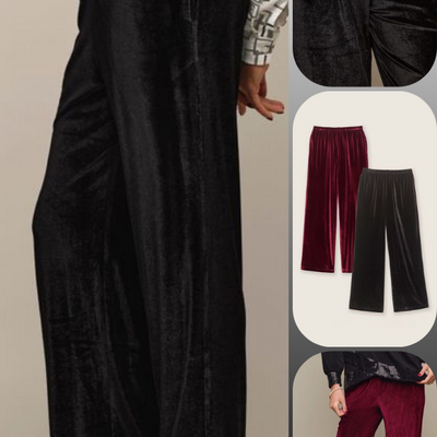 Velvet pant - Thumbnail 1