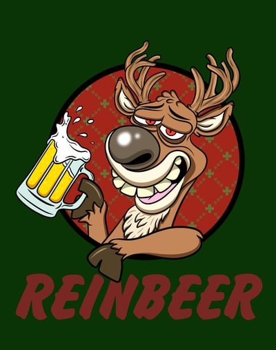 Reinbeer Print