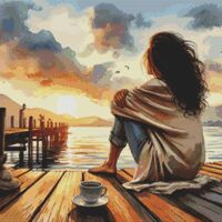 On The Dock 5 Cross Stitch Pattern - Thumbnail 1