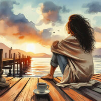 On The Dock 5 Cross Stitch Pattern - Thumbnail 2