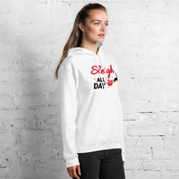 Sleigh all day Hoodie Unisex - Thumbnail 1