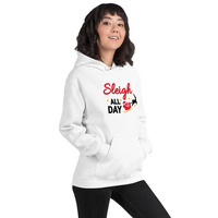 Sleigh all day Hoodie Unisex - Thumbnail 3