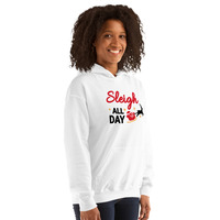 Sleigh all day Hoodie Unisex - Thumbnail 4