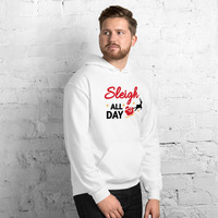 Sleigh all day Hoodie Unisex - Thumbnail 7
