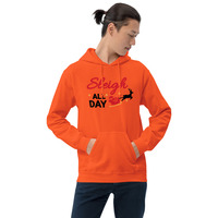 Sleigh all day Hoodie Unisex - Thumbnail 14