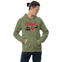 Sleigh all day Hoodie Unisex - Thumbnail 20
