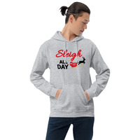 Sleigh all day Hoodie Unisex - Thumbnail 26