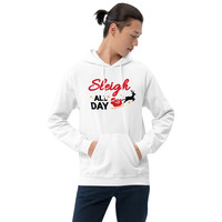 Sleigh all day Hoodie Unisex - Thumbnail 56