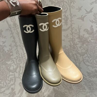 Boujee raining boot - sage