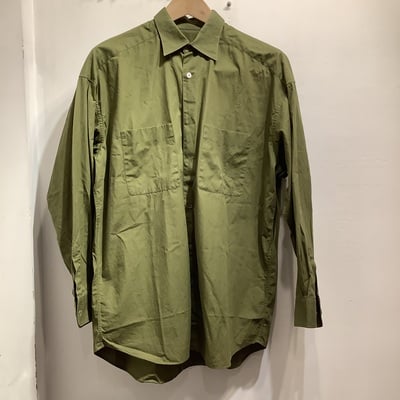 Romeo gigli olive shirt