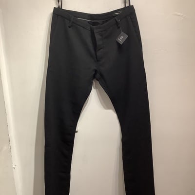 Costume national homme black lowrise pants 