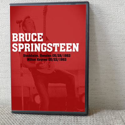 Bruce springsteen stockholm, sweden 05.28.1993 & milton keynes 05.22.1993 dvd