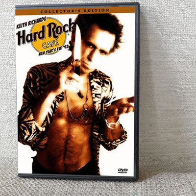 Keith richards live at the hard rock cafe, in new york city, ny 12.31.1992 dvd