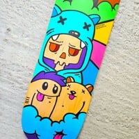 Art Skateboard by GastonStones "Rock On!” - Thumbnail 2