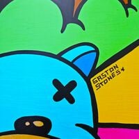 Art Skateboard by GastonStones "Rock On!” - Thumbnail 4