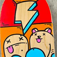 Art Skateboard by GastonStones "Electric Heaven” - Thumbnail 2