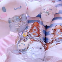 Baby Blue Teddy Bear Hair Clip & Pin - Thumbnail 2