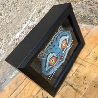 "Derpy Tiger" Limited Edition Print Shadowbox - Thumbnail 1