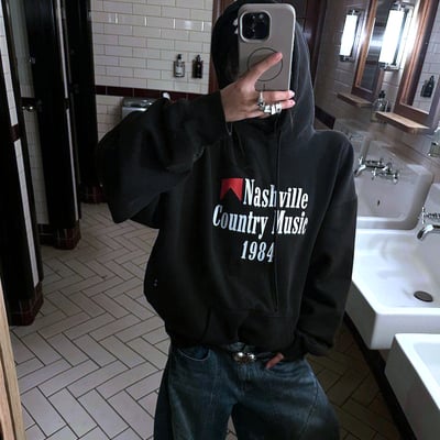 Free shipping-country music 1984 hoodie