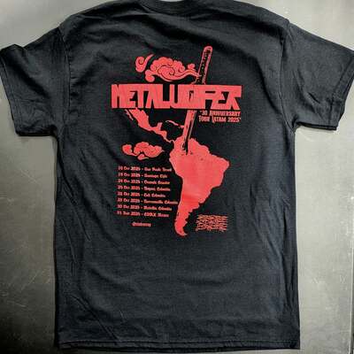 Metalucifer t-shirt (leftovers from mexico date)