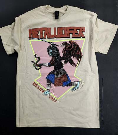 Metalucifer T-shirt (Leftovers from Mexico date) Beige color