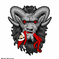Krampus the Devourer Enamel Pin - Thumbnail 4