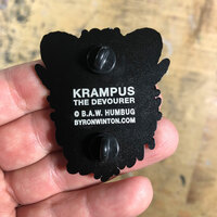 Krampus the Devourer Enamel Pin - Thumbnail 2