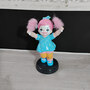 Spooky Repainted Figurine- Clown Girl - Thumbnail 1