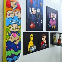 Art Skateboard by GastonStones "Electric Heaven” - Thumbnail 7