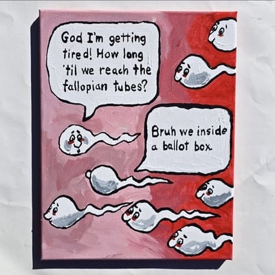 Bruh we in a ballot box