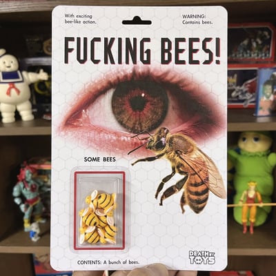 Horror movie spooky bees