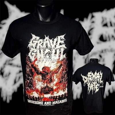 Grave ghoul - gruesome and macabre (t-shirt)
