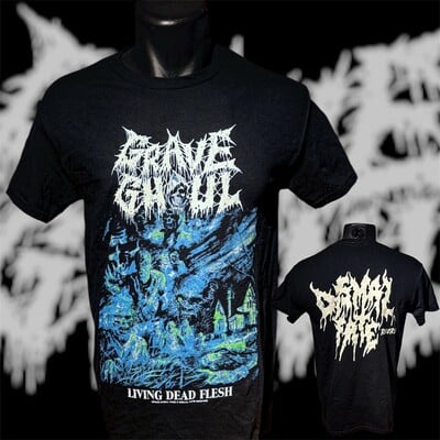 Grave ghoul - living dead flesh (t-shirt)