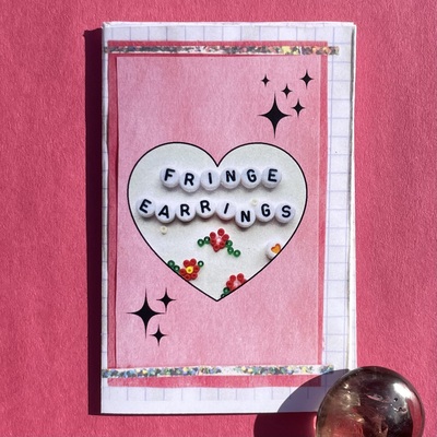 Zine- Fringe Earrings